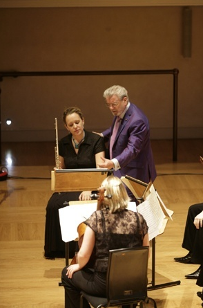 Emanuel Ensemble-Anna Stokes Flute -James Galway Masterclass Cadogan hall