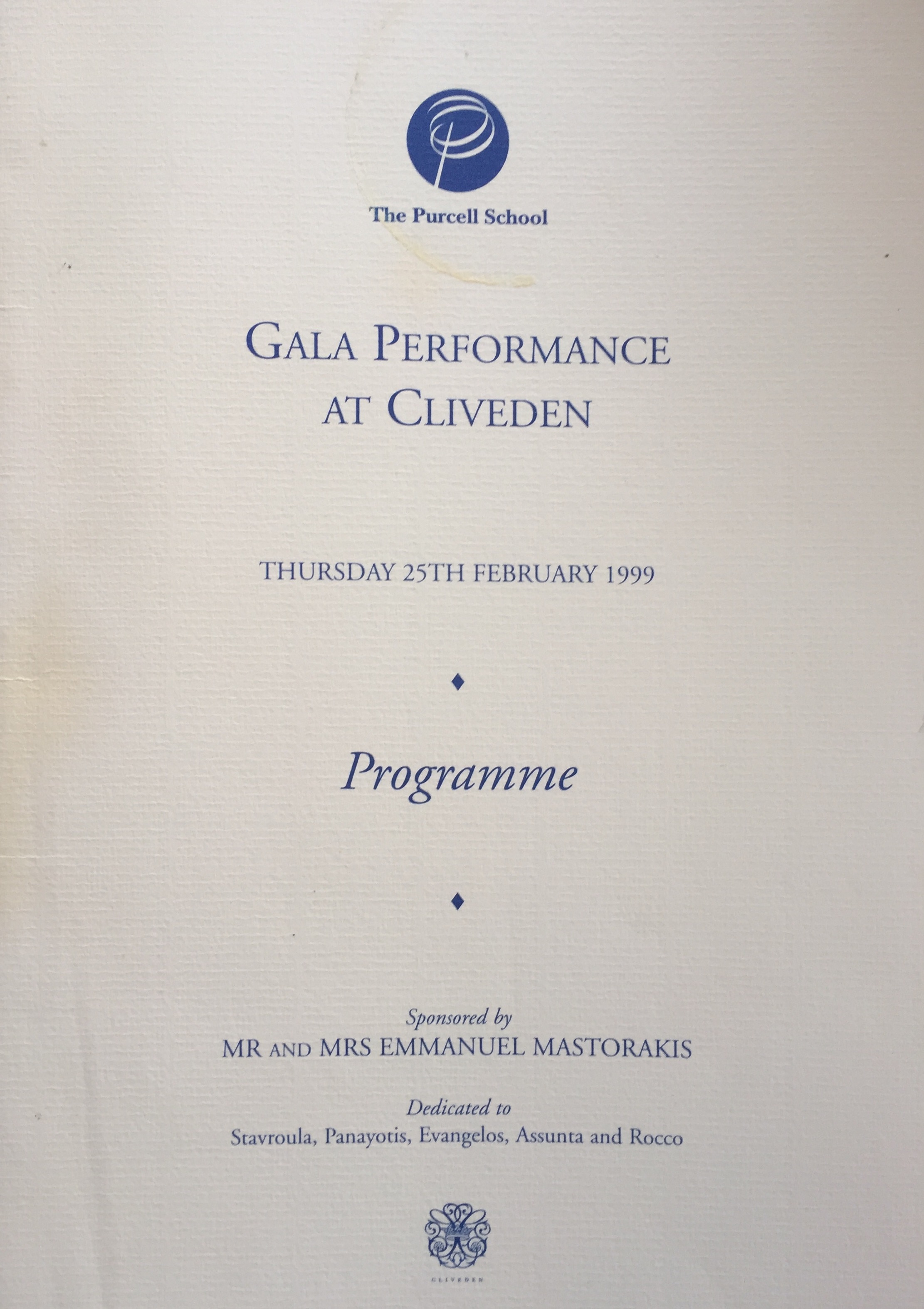 Gala Performance Cliveden-Purcell School-Anna Stokes Flute and Jeffrey Sharkey Piano
