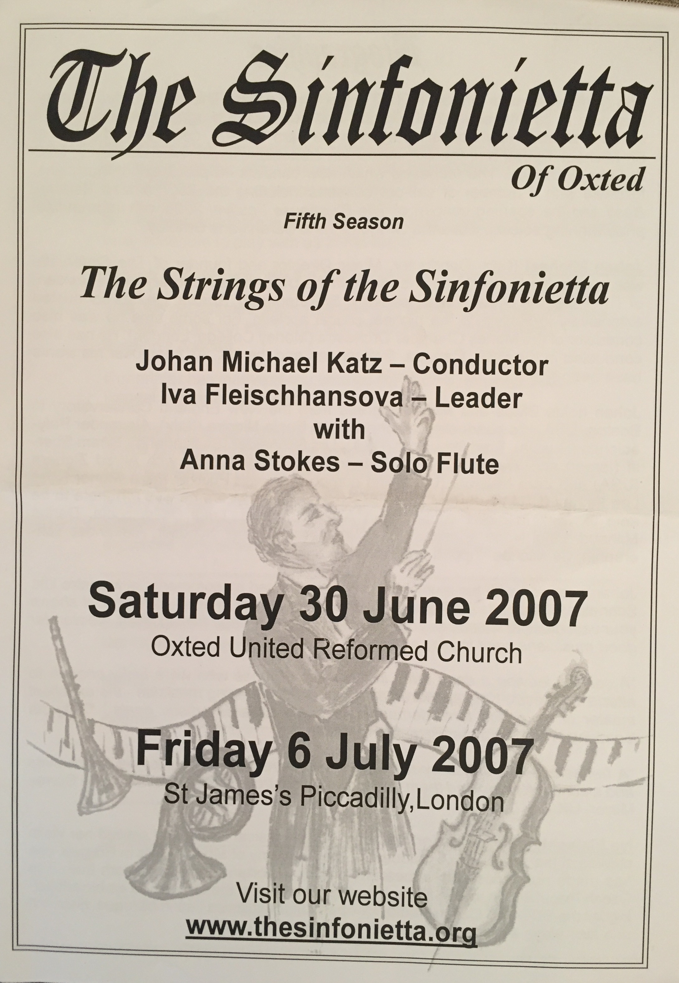 Anna Stokes-Flute-JS Bach Suite in B Minor with Sinfonietta of Oxted