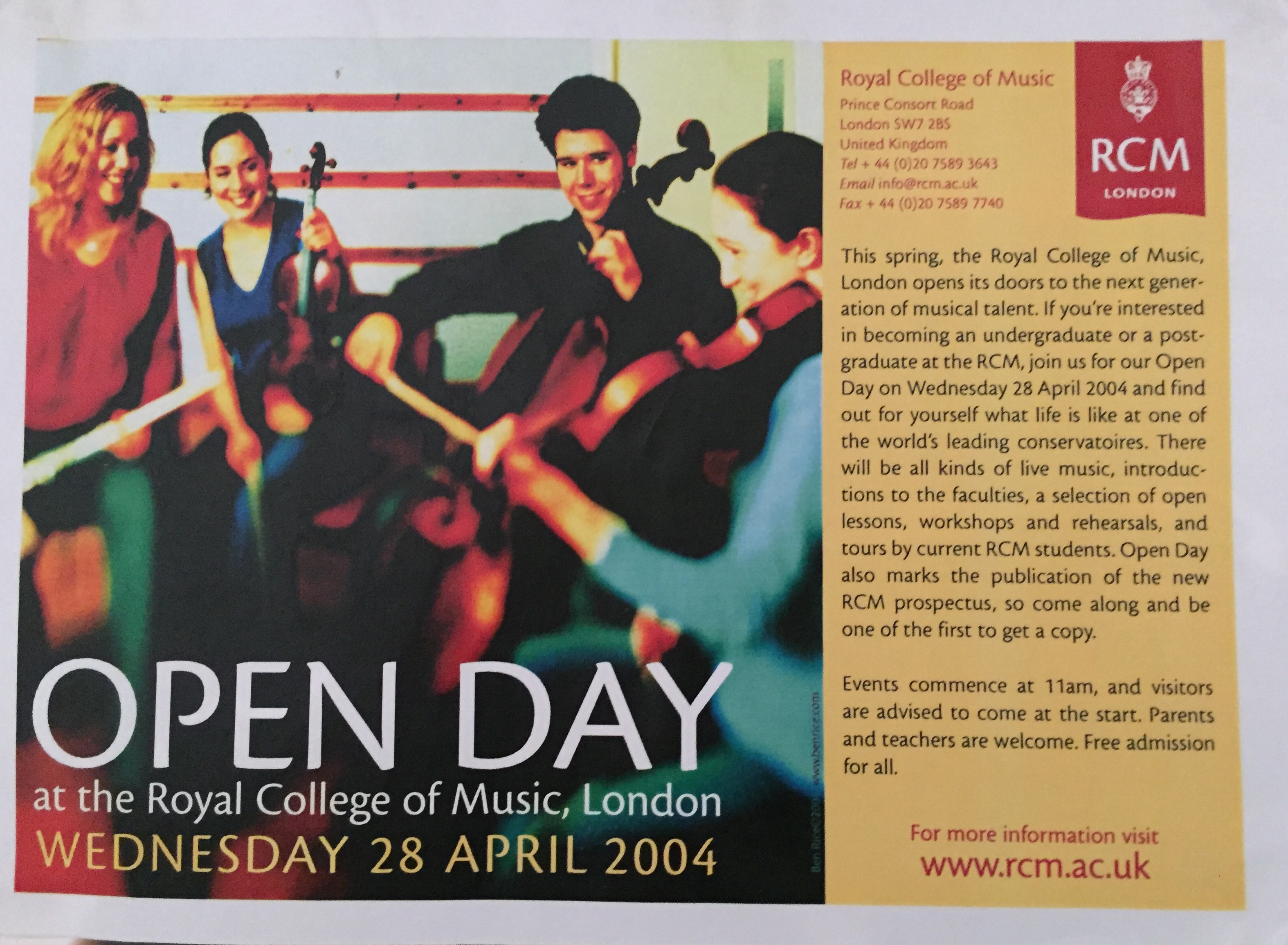 RCM Open Day-Emanuel Ensemble-Anna S
