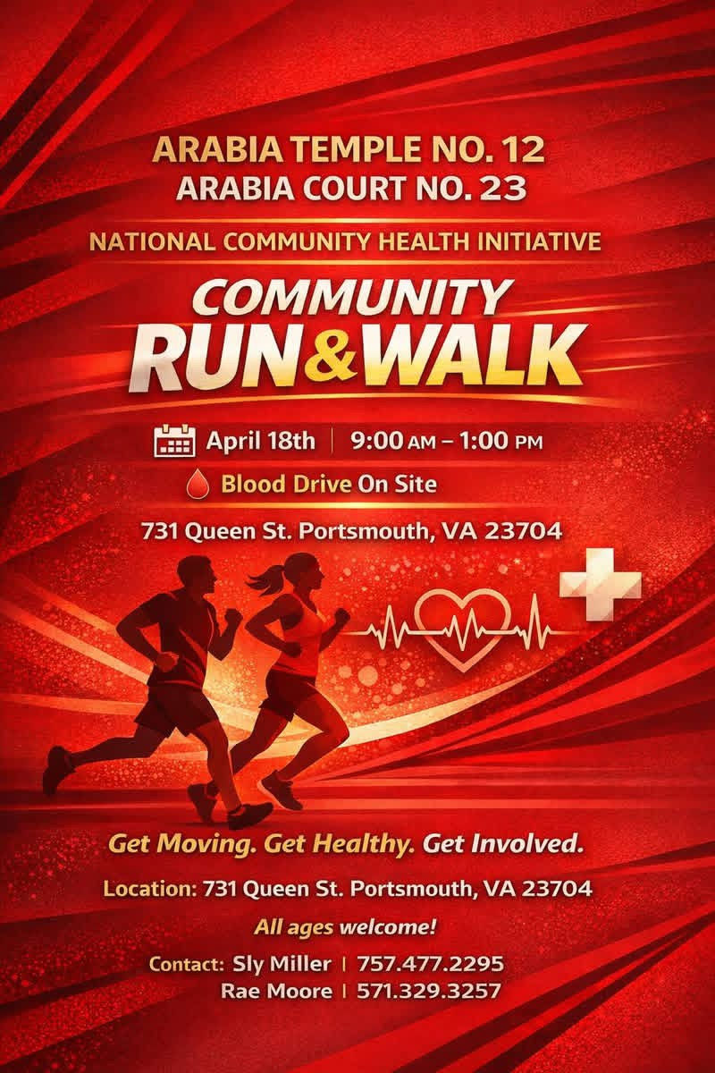 Arabia Temple and Court Community Day & Blood Drive