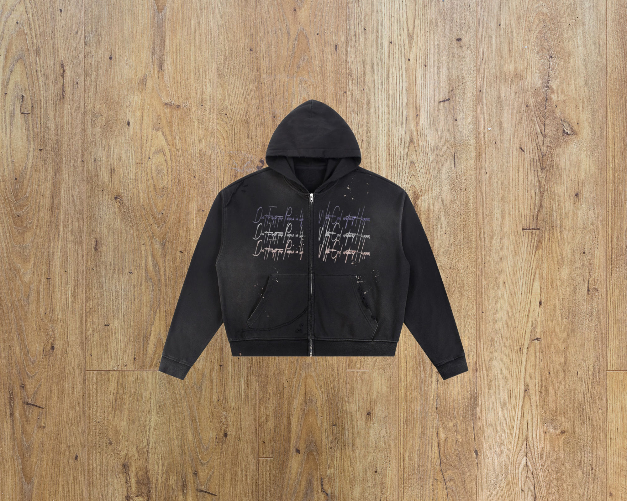 SUN FADE ZIP HOODIE