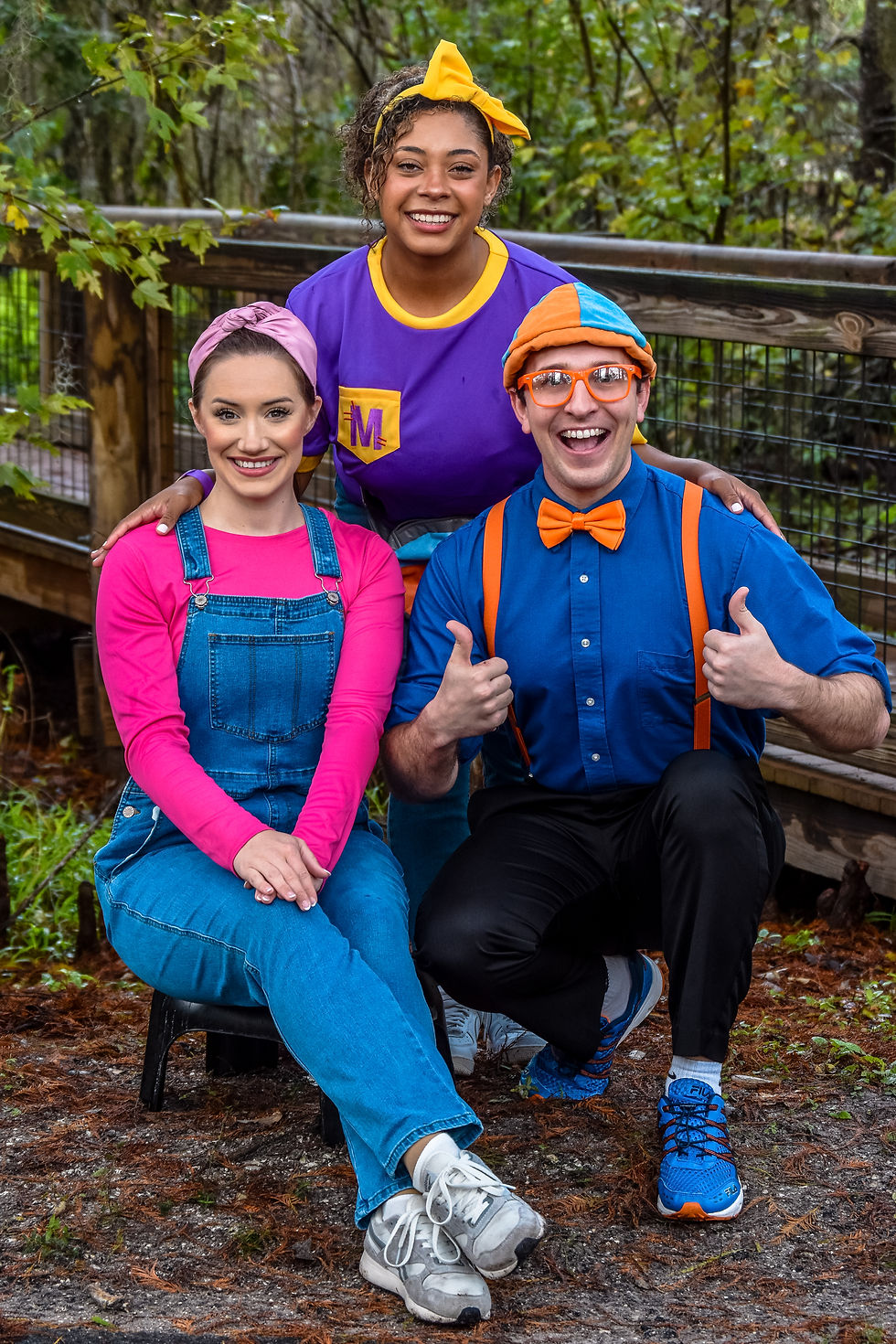 Ms. Rachel, Blippi, and Meekah!