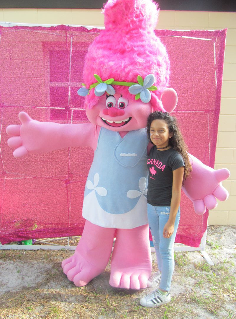 Orlando Party Characters - Trolls Party