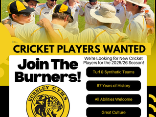 Players Wanted for 2025/26 Season!