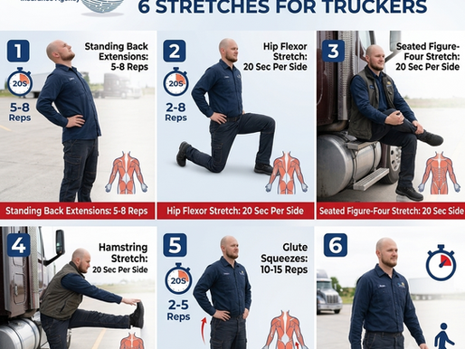 Effective Stretches to Relieve Lower Back Pain for Drivers After Long Hours on the Road
