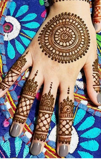 Bridal henna