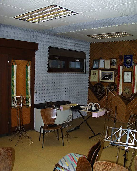 Altes Probelokal TMK Eben im Keller der Gemeinde