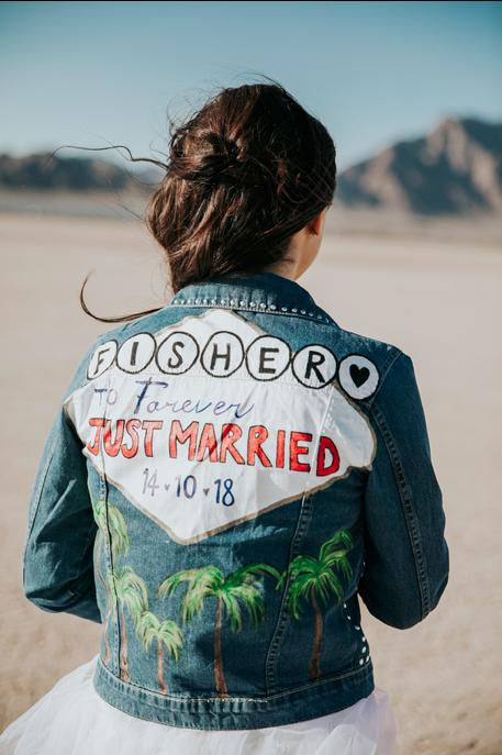 Our designs walk down the aisle...