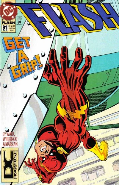 Flash 91 Cover art for the Flash comic book from DC comics