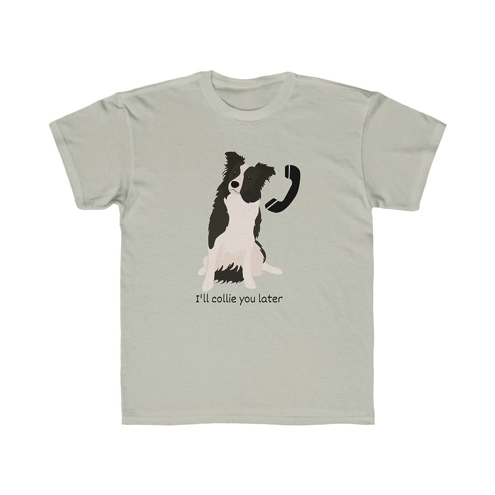 Thumbnail: Collie You Later Kid's T-shirt