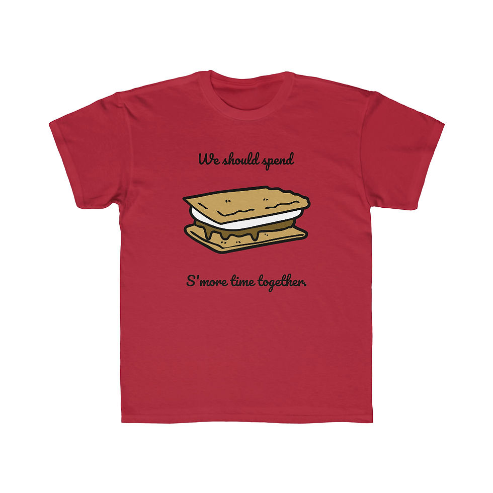 Thumbnail: S'more Time Together Kid's T-shirt