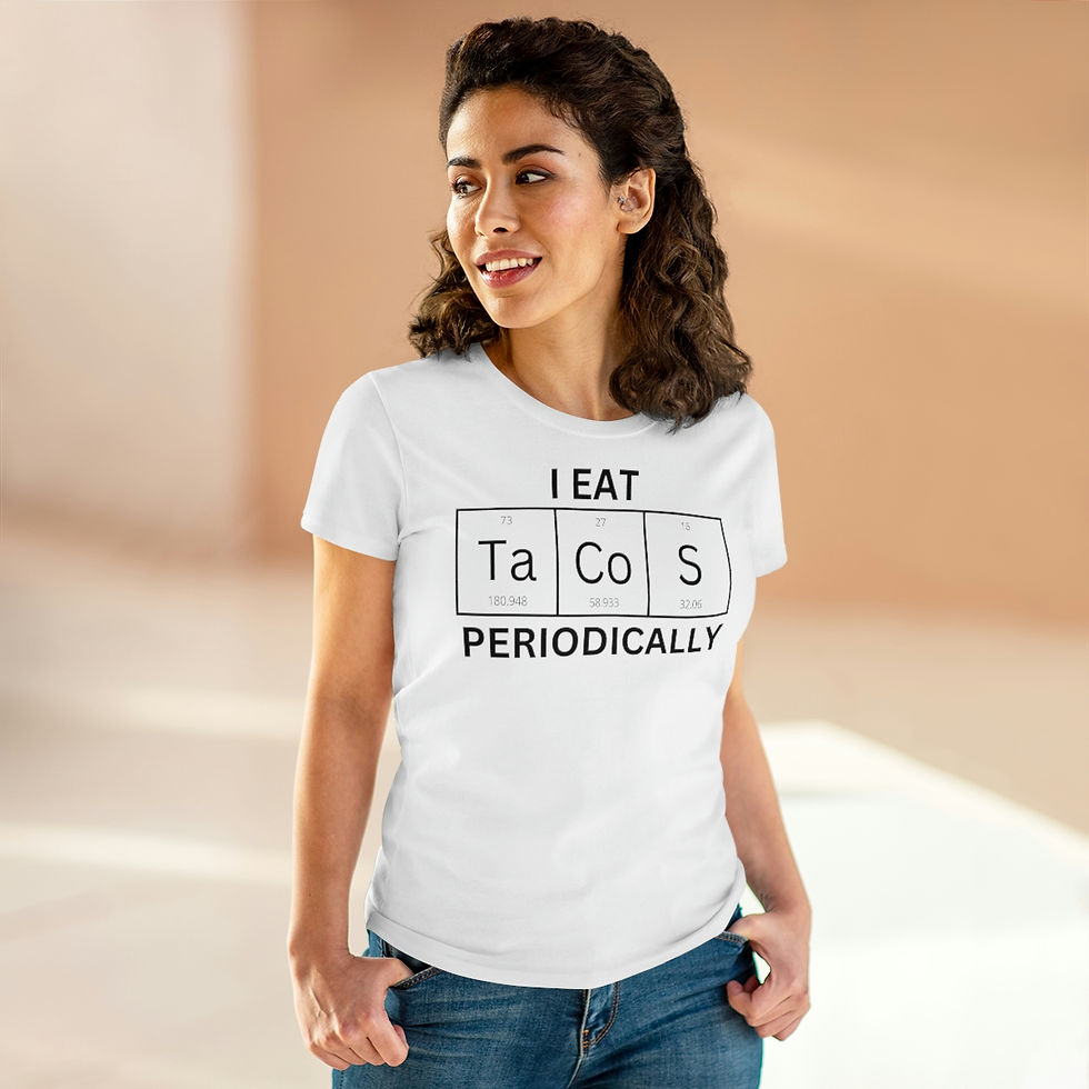 Thumbnail: I Eat Tacos Periodically Women's T-shirt