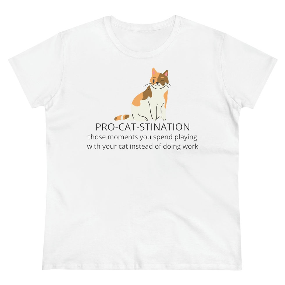 Thumbnail: Pro-cat-stination Women's T-shirt
