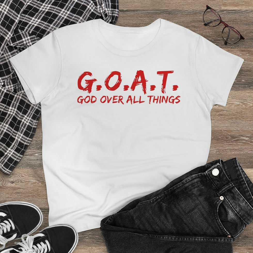 Thumbnail: G.O.A.T. Red Women's T-shirt