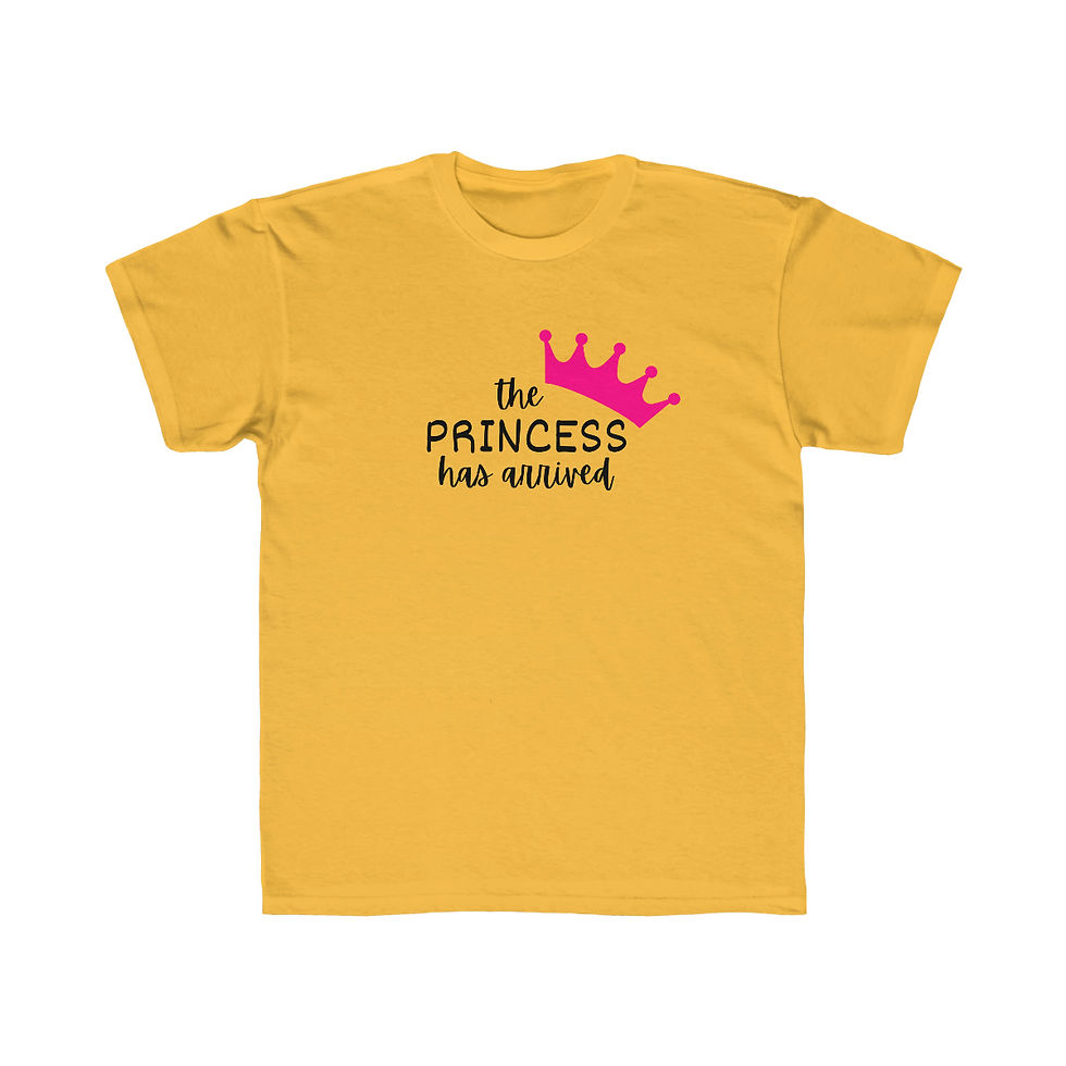 Thumbnail: The Princess Has Arrived Kid's T-shirt