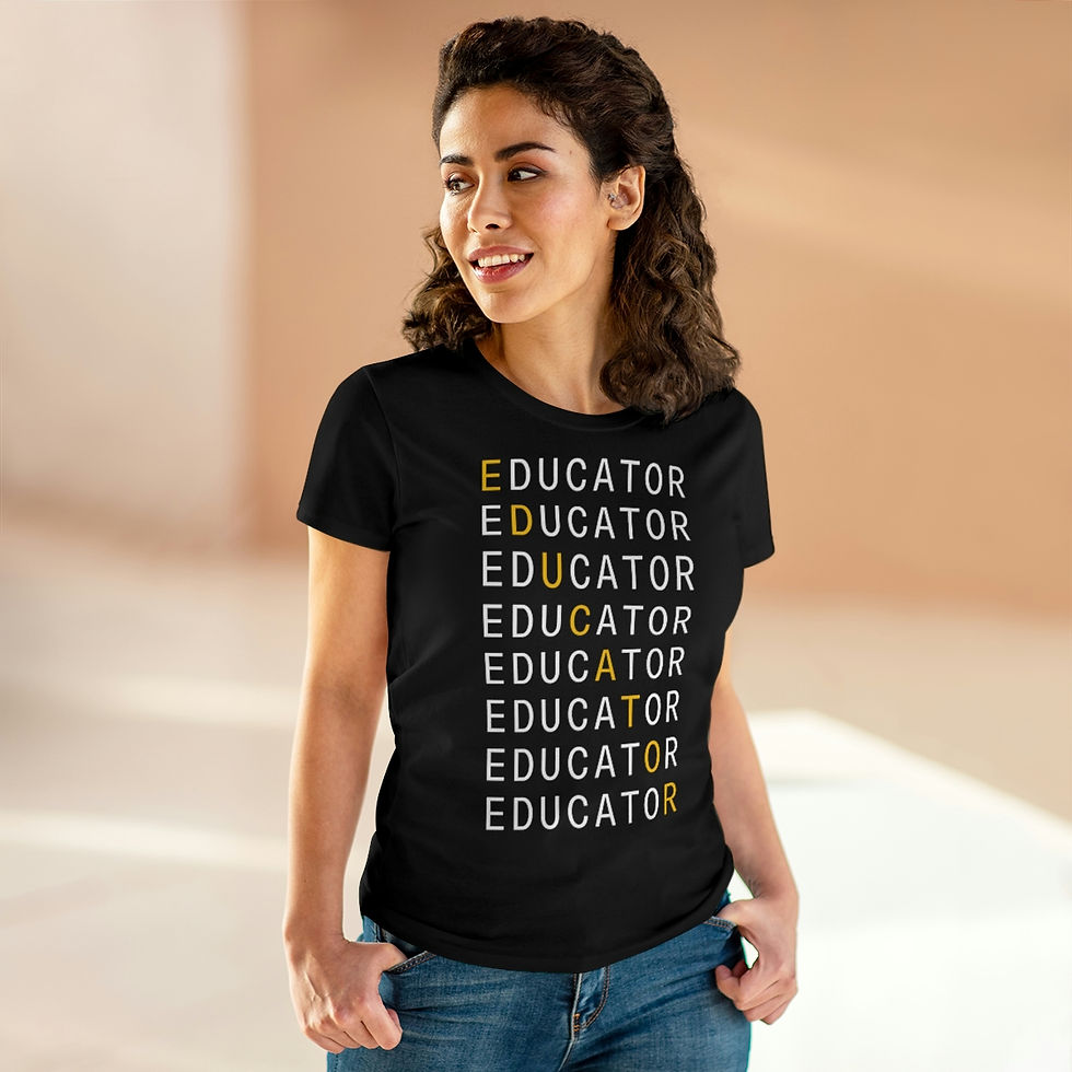 Thumbnail: Educator Yellow Women's T-shirt