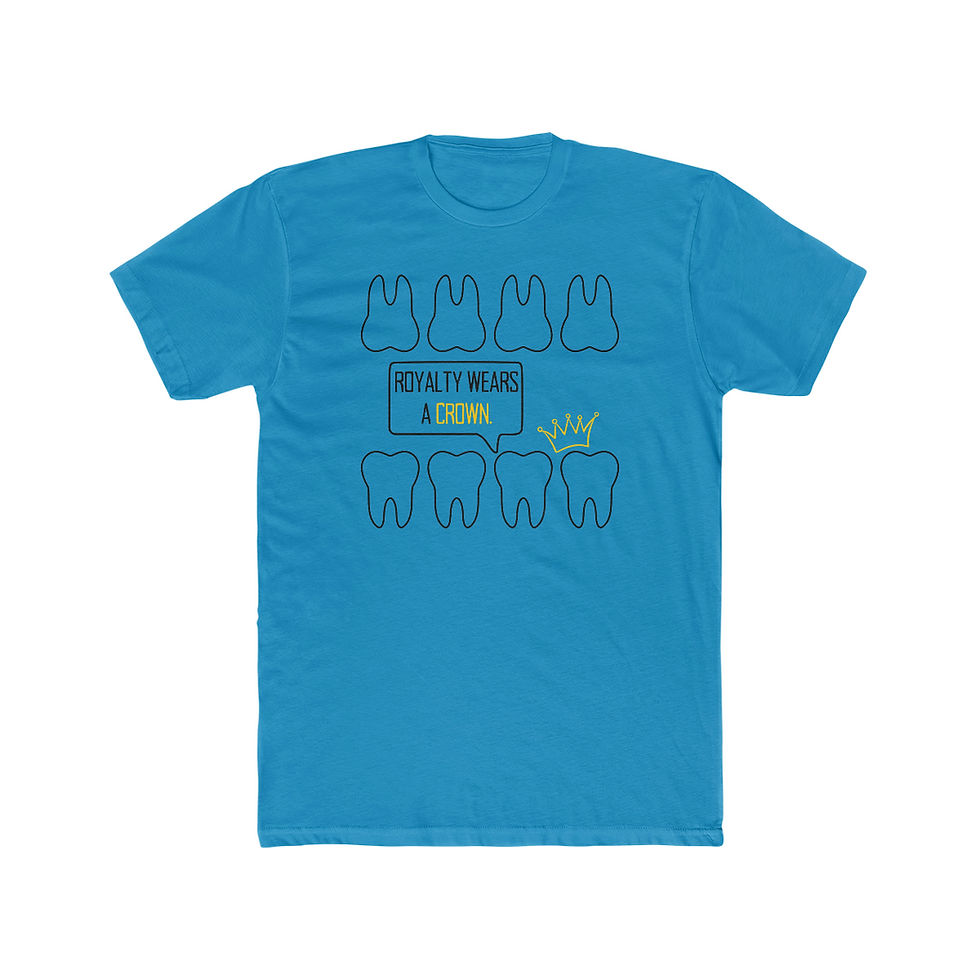 Thumbnail: Royalty Wears a Crown Dentist Men's T-shirt