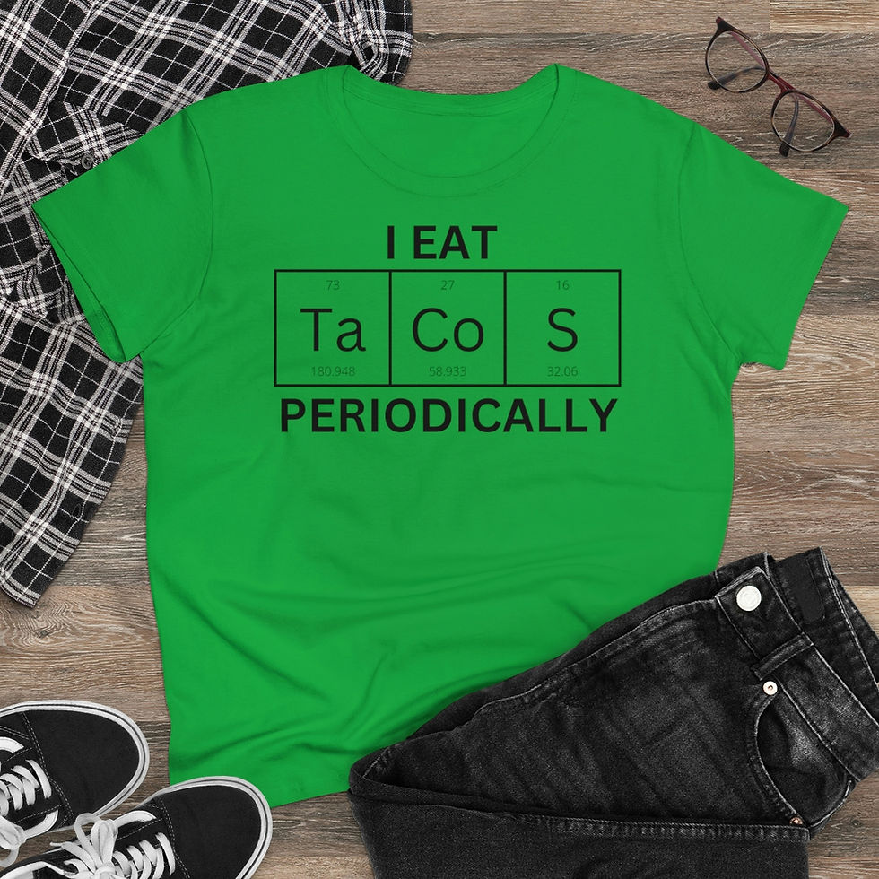 Thumbnail: I Eat Tacos Periodically Women's T-shirt
