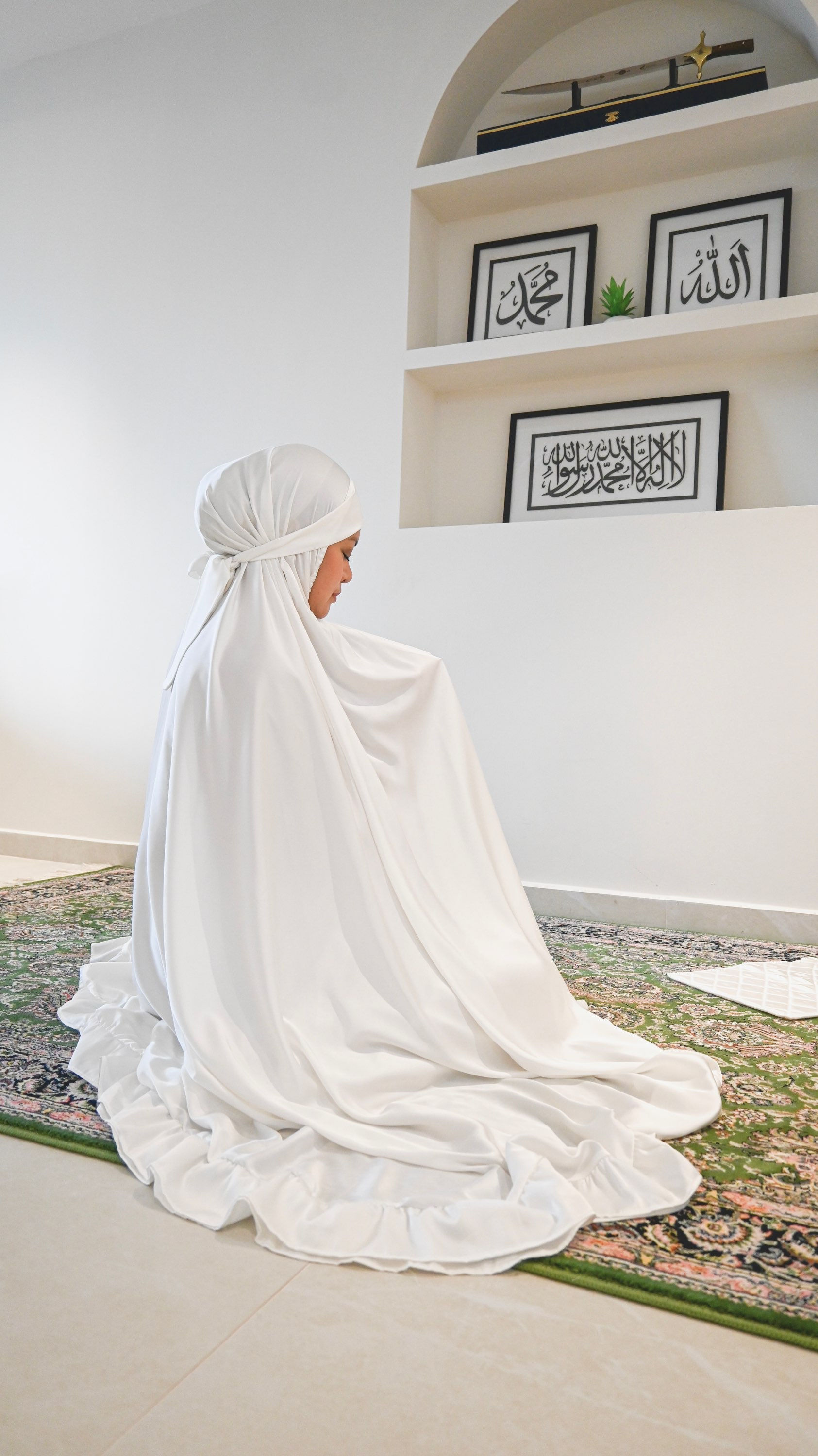 Muslimah Prayer Dress Set