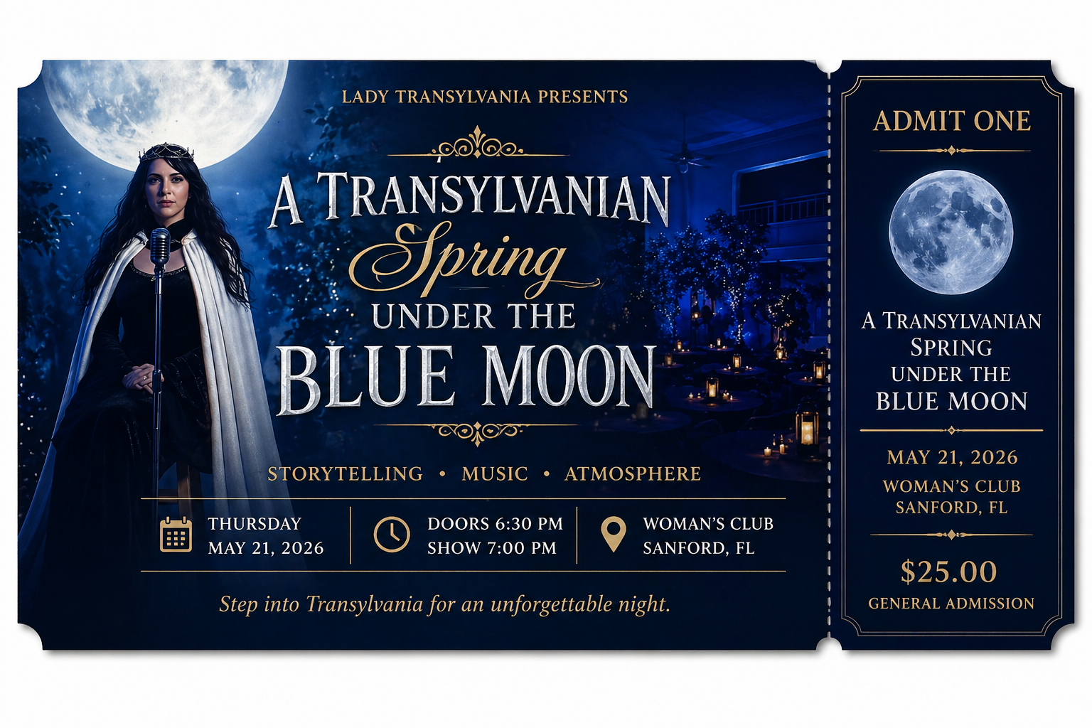 A Transylvanian Spring Under The Blue Moon