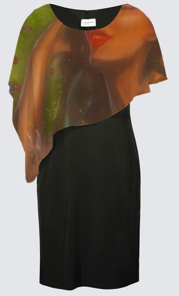 EVE Joni Cape dress