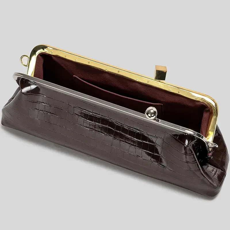 Thumbnail: The Allegra Trapeze Frame Clutch