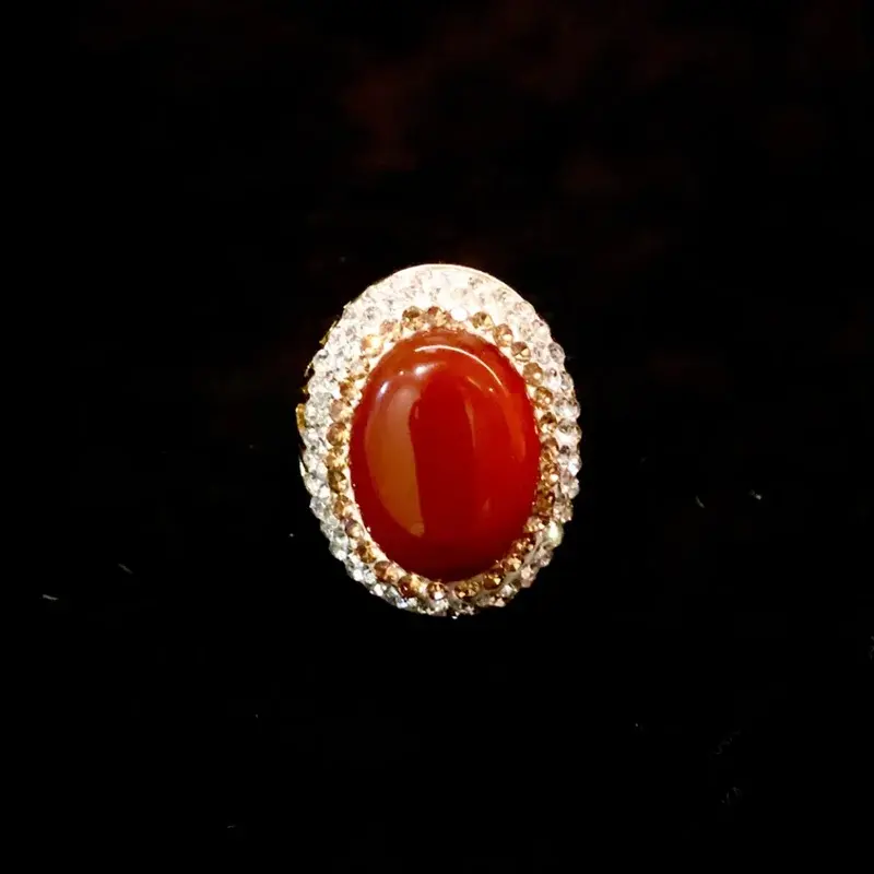 Thumbnail: Natural Amethyst Freshwater Pearl Ring Handmade Sudan Mix Design Gemstone