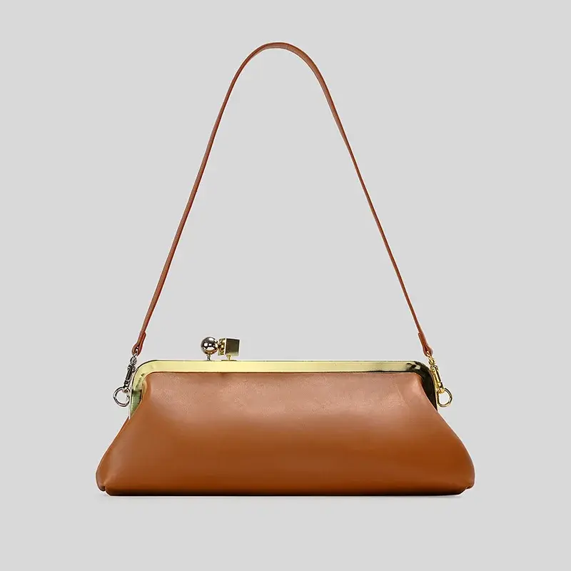 Thumbnail: The Allegra Trapeze Frame Clutch