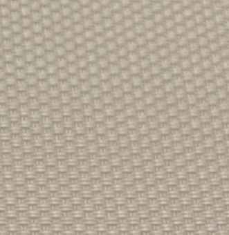 Putty woven vinyl placemat, 12 x 18 inch, close-up of woven texture