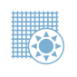 Silver Grey Fabric Icon