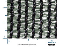 Pic of 18190-GR Green Knitted HDPE Privacy Screen-10X