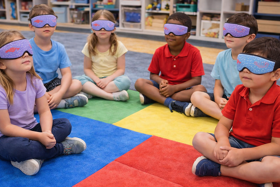 School-based Mindsight session supporting calm focus and self-regulation