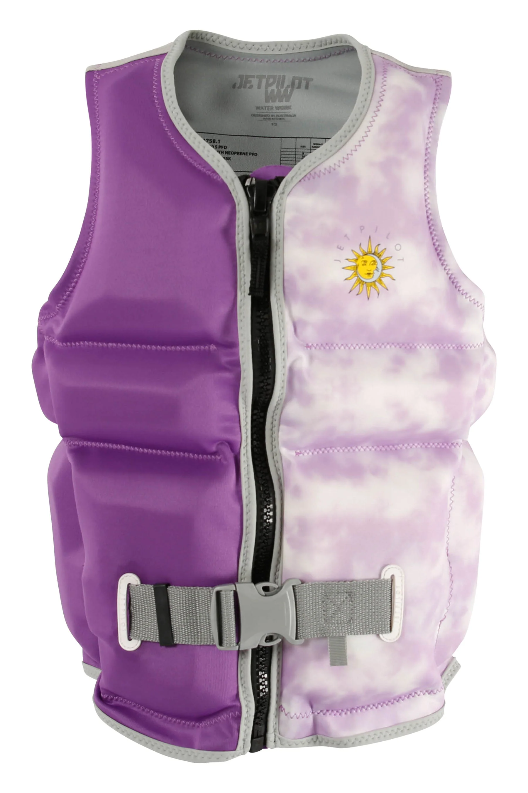 JA22295 GIRLS PURPLE NEO VEST