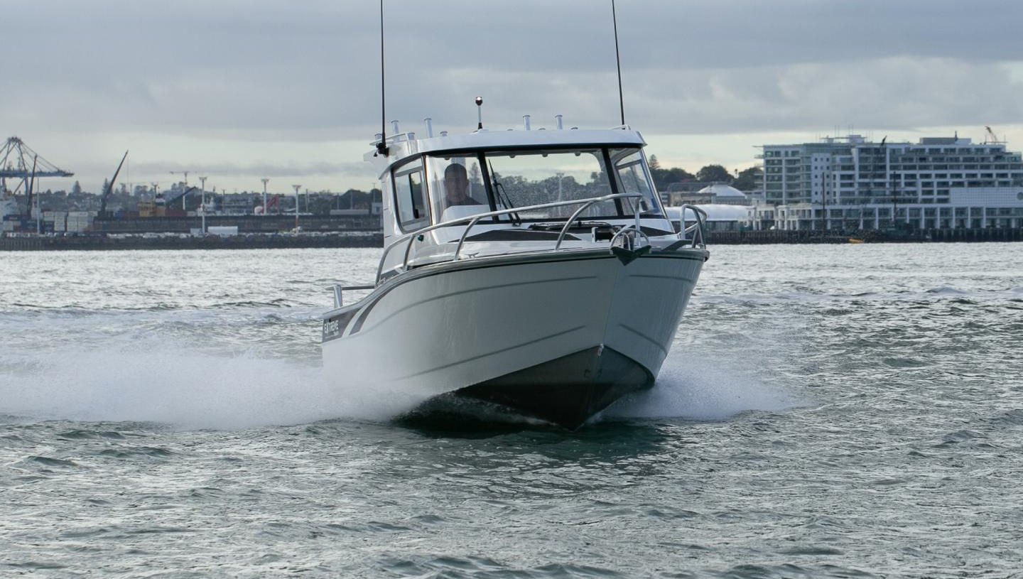 Extreme 696 on a fishing trip