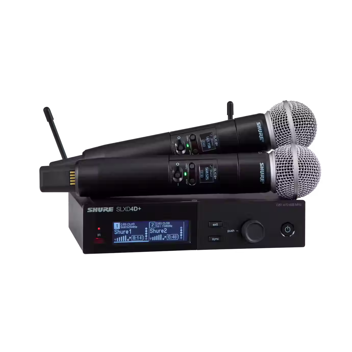 Shure SLXD24D+A/58-G66