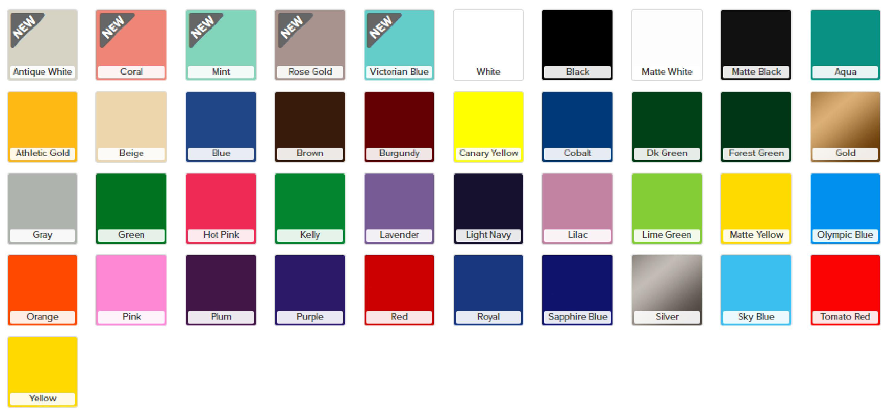 Permanent PS Sign Vinyl