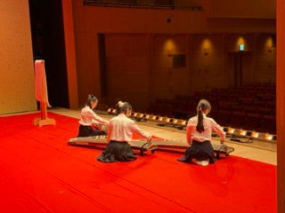 子ども音楽会リハーサル「たけのこ」