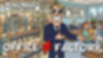 Rex stands between a factory production area and a city service office, showing that an Office is different from a Factory in Tycoon Online.