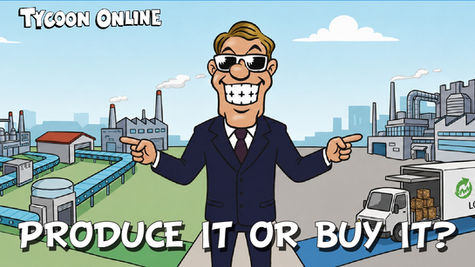 Should I Produce Everything or Depend on the Market?