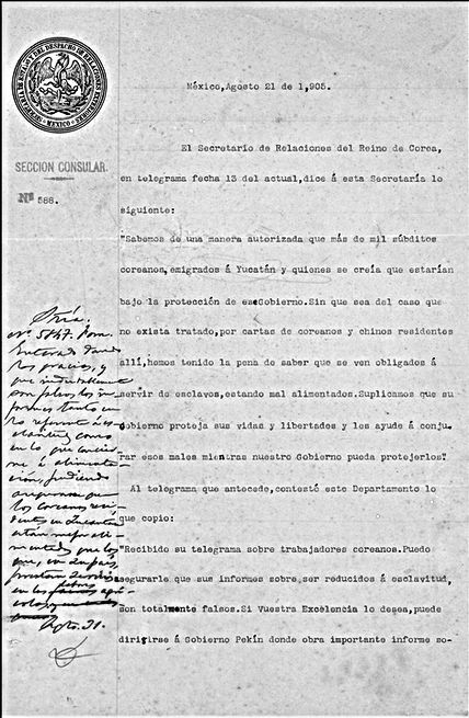 Document from Foreign Relations Mexico