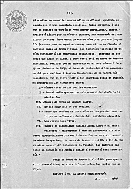 Parte 2 Secretaria de Estado en Mexico