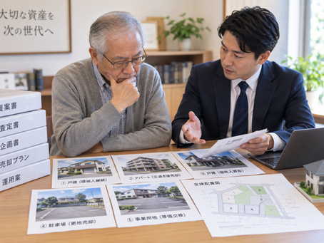数十社の提案を断ってきた地主が5件の底地を売却|借地人ごとに異なる方法で整理した事例
