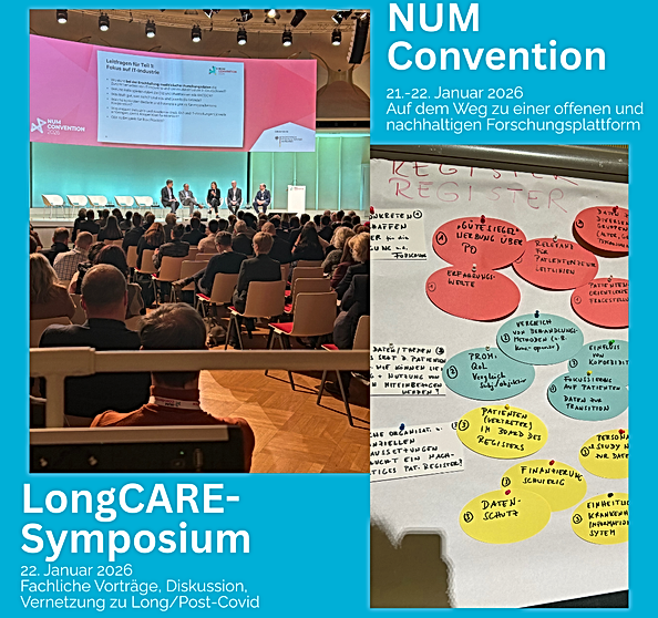 PoTSDys vor Ort: NUM-Convention und LongCARE-Symposium
