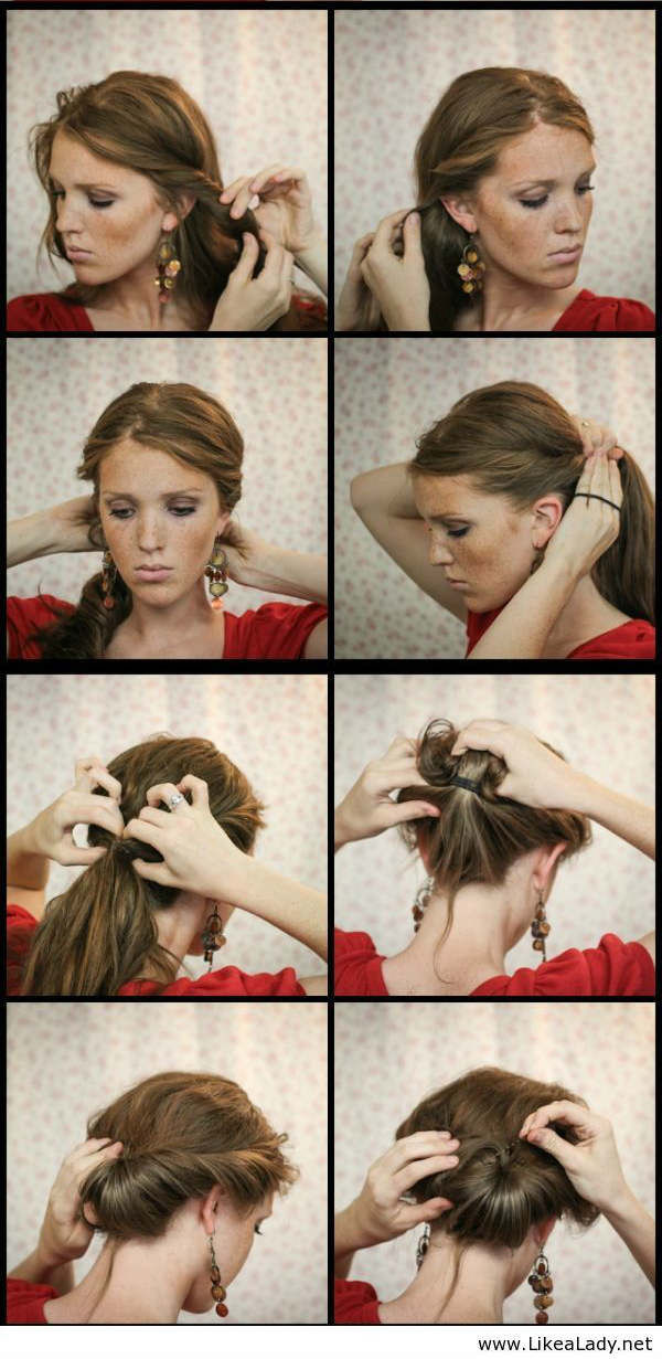 hairstyle tutorials,laid back hairstyle tutorials,sophisticated hairstyles,easy hairstyle tutorials