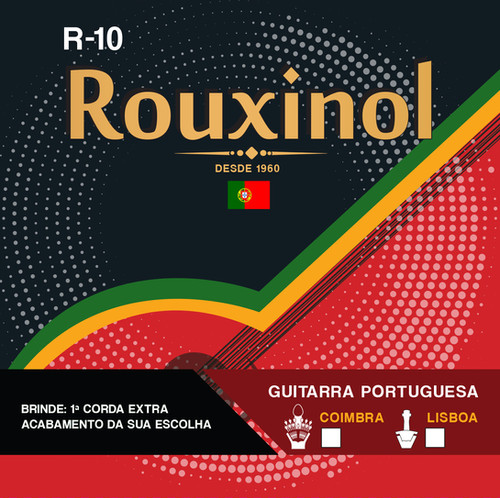 R-10C | Corda para Guitarra Portuguesa Coimbra | Cordas Rouxinol