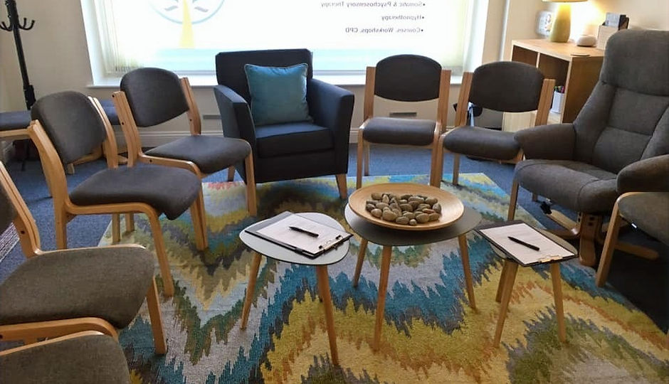 Worcester Therapy Space Group Chair Layout