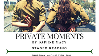 Staged Reading of Private Moments by Daphne Macy