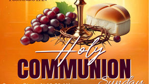 Communion Sunday April 12th