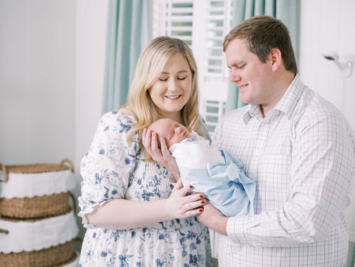 Baby Charlie | Lifestyle Newborn Session at Home